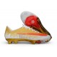 Chaussures Nike Air Zoom Mercurial Superfly 11 Elite FG Or Rouge