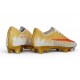 Chaussures Nike Air Zoom Mercurial Superfly 11 Elite FG Or Rouge