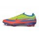 Crampon de Foot Nike Zoom Mercurial Vapor 17 Elite FG Jaune Rouge Bleu