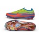Crampon de Foot Nike Zoom Mercurial Vapor 17 Elite FG Jaune Rouge Bleu
