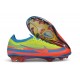 Crampon de Foot Nike Zoom Mercurial Vapor 17 Elite FG Jaune Rouge Bleu