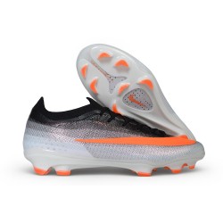 Chaussure Nike Zoom Mercurial Vapor XVII Elite FG Neuf Noir Orange Blanc