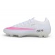 Chaussure Nike Zoom Mercurial Vapor XVII Elite FG Neuf CR7 Blanc Rose