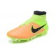 Chaussette Sport Nouvelle Nike Magista Obra FG Cuir Jaune Noir