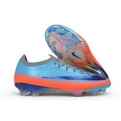 Chaussure Nike Zoom Mercurial Vapor XVII Elite FG Neuf Bleu Orange