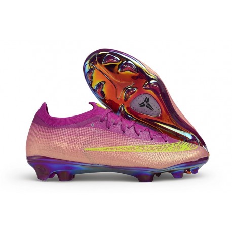 Chaussure Nike Zoom Mercurial Vapor XVII Elite FG Neuf Violet Jaune