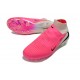 Chaussure de football Nike Phantom 6 High Elite FG Rose Blanc Noir