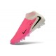 Chaussure de football Nike Phantom 6 High Elite FG Rose Blanc Noir