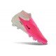 Chaussure de football Nike Phantom 6 High Elite FG Rose Blanc Noir