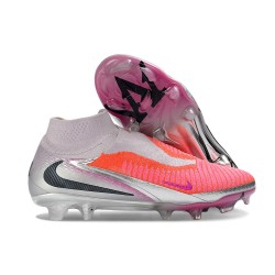 Crampons Nike Phantom 6 High Elite FG Alexia Putellas Brt Rouge Noir
