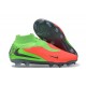 Crampons Nike Phantom 6 High Elite FG Hot Punch Noir Vert Strike