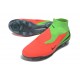Crampons Nike Phantom 6 High Elite FG Hot Punch Noir Vert Strike