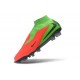 Crampons Nike Phantom 6 High Elite FG Hot Punch Noir Vert Strike