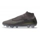 Crampons Nouveau Nike Phantom 6 High Elite FG Gris Noir