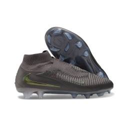 Crampons Nouveau Nike Phantom 6 High Elite FG Gris Noir