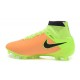 Chaussette Sport Nouvelle Nike Magista Obra FG Cuir Jaune Noir