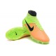 Chaussette Sport Nouvelle Nike Magista Obra FG Cuir Jaune Noir