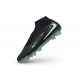 Crampons Nouveau Nike Phantom 6 High Elite FG Noir Vert Illusion