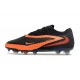 Chaussures Nike Phantom 6 L Elite FG Noir Brt Rouge foncé