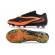 Chaussures Nike Phantom 6 L Elite FG Noir Brt Rouge foncé