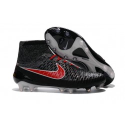 Chaussette Sport Nouvelle Nike Magista Obra FG Noir Rouge