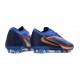 Crampon Nike Phantom 6 Low Elite FG Bleu Marine Bronze Métallique