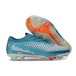 Crampon de Foot Nike Phantom 6 Low Elite FG Bleu Baltique Bleu Glacier