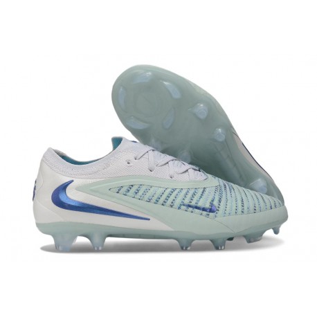 Crampon de Foot Nike Phantom 6 Low Elite FG Bleu Glacier