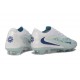 Crampon de Foot Nike Phantom 6 Low Elite FG Bleu Glacier