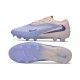 Crampon de Foot Nike Phantom 6 Low Elite FG Bleu lavande Pêche pâle