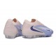 Crampon de Foot Nike Phantom 6 Low Elite FG Bleu lavande Pêche pâle