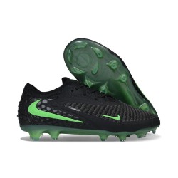 Crampon de Foot Nike Phantom 6 Low Elite FG Noir Vert