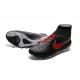 Chaussette Sport Nouvelle Nike Magista Obra FG Noir Rouge