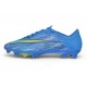 Chaussures Nike Air Zoom Mercurial Superfly 11 Elite FG Bleu