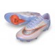 Chaussures Nike Air Zoom Mercurial Superfly 11 Elite FG Blanc Bleu Orange