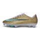 Chaussures Nike Air Zoom Mercurial Superfly 11 Elite FG Mtlc Or Vert luminescent
