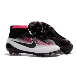 Nike Nouveaux 2016 Chaussure Magista Obra FG ACC Blanc Noir Rose