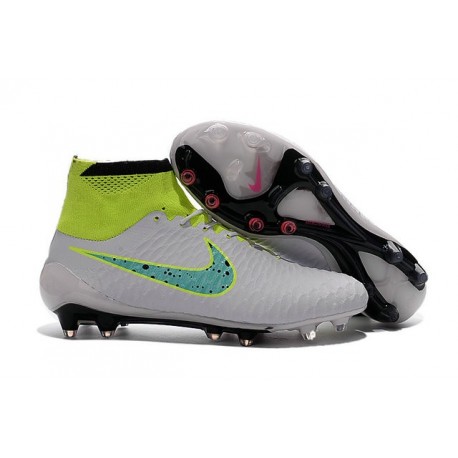 Nike Nouveaux 2016 Chaussure Magista Obra FG ACC Blanc Vert