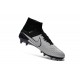 Nike Nouveaux 2016 Chaussure Magista Obra FG ACC Cuir Blanc Noir