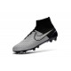 Nike Nouveaux 2016 Chaussure Magista Obra FG ACC Cuir Blanc Noir