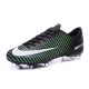 Nike Chaussures de Foot Mercurial Vapor XI FG Noir Blanc