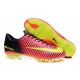 Nike Chaussures de Foot Mercurial Vapor XI FG Rouge Jaune