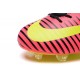 Nike Chaussures de Foot Mercurial Vapor XI FG Rouge Jaune