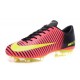 Nike Chaussures de Foot Mercurial Vapor XI FG Rouge Jaune