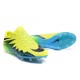 Nike Hypervenom Phinish FG Chaussures Football Volt Noir Turqoise