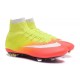 Crampon Nouveau 2016 Nike Mercurial Superfly FG Orange Jaune Blanc