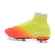 Crampon Nouveau 2016 Nike Mercurial Superfly FG Orange Jaune Blanc