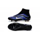 Crampon Nouveau 2016 Nike Mercurial Superfly Heritage FG ID Bleu Noir Blanc