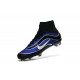 Crampon Nouveau 2016 Nike Mercurial Superfly Heritage FG ID Bleu Noir Blanc