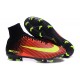 Chaussures a Crampons Nouvel 2016 Nike Mercurial Superfly V FG Orange Jaune Rose